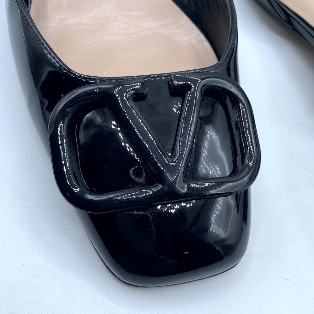 Valentino Garavani V-Logo Slingback pumps - Picture 3 of 7